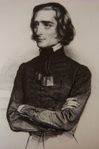 1839年李斯特(Franz Liszt)穿著匈牙利民族服裝